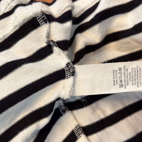 Kate Spade New York Medium Stripe Drop Shoulder Dress Women's Midi Summer Preppy - Picture 10 of 10